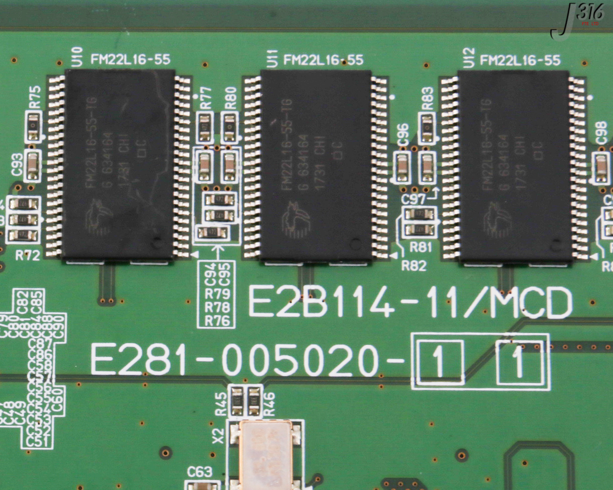 30288 TEL PCB ASSY, E2B113-12/MCM, E2B114-11/MCD, E281-005019-12